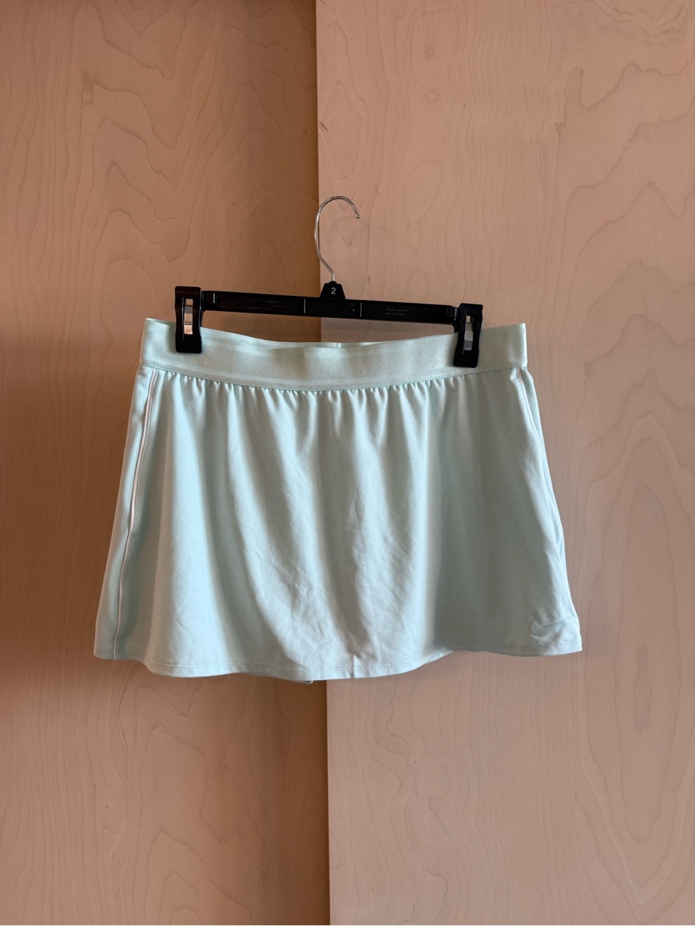 Nike Light Mint Athletic Skort with Elastic Waist